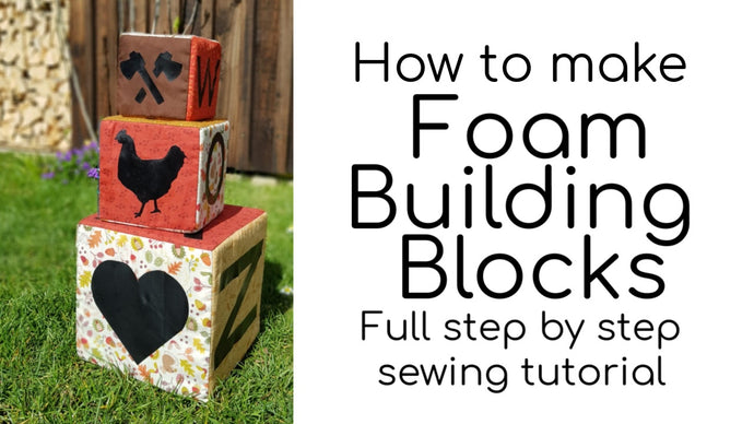 How to make foam building blocks