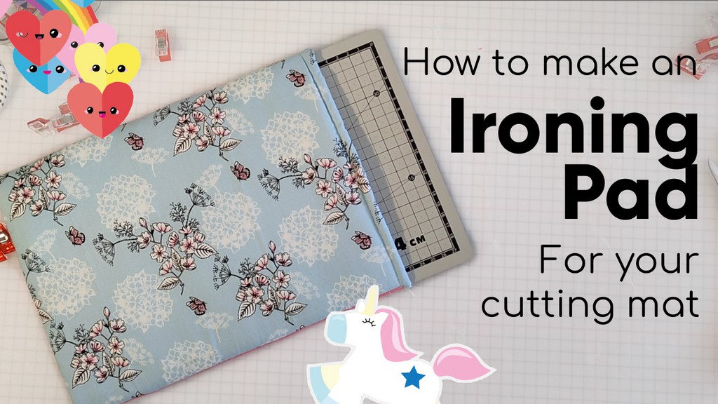 How to make an Ironing Pad to fit ANY cutting mat! TodayweCraft