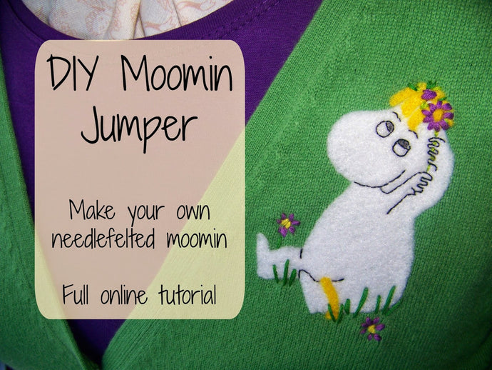How to Make a Custom Moomin Cardigan