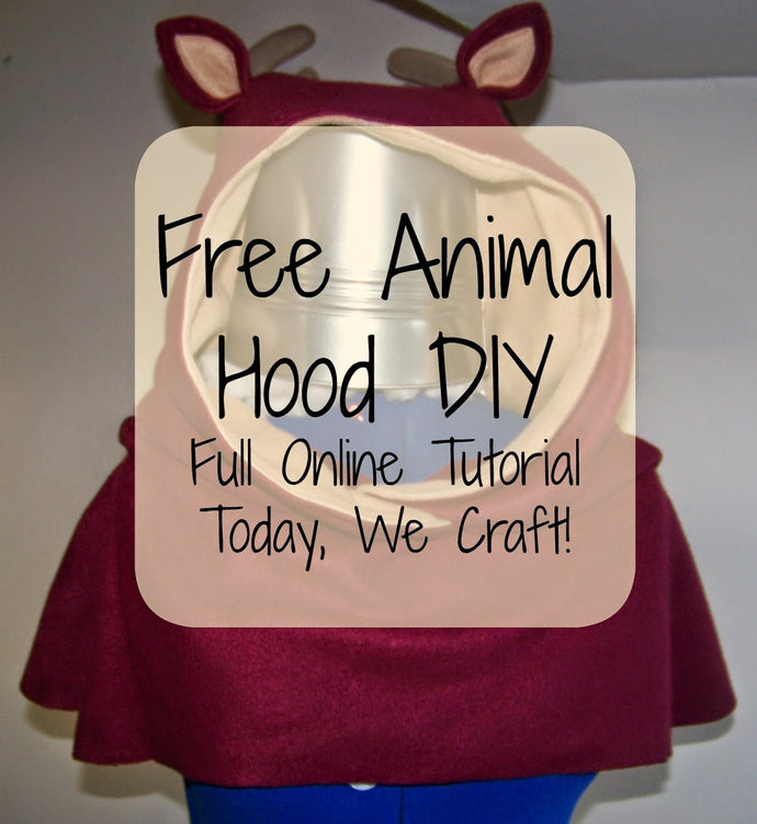 How to make a Fleece Animal Hood