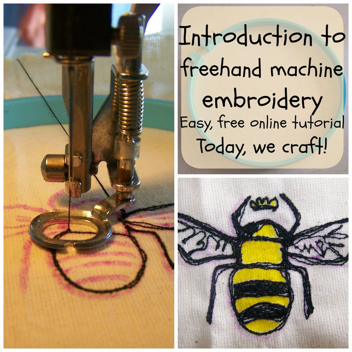 Introduction to Freehand Machine Embroidery