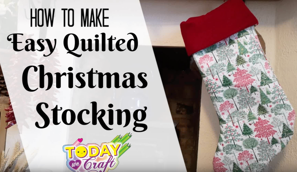 Christmas Stocking free template – TodayweCraft