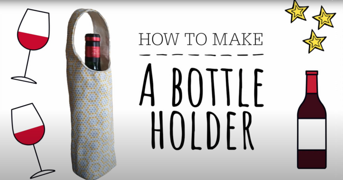 How to sew a Bottle Bag (bottle holder)