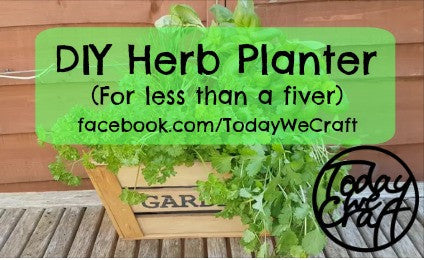 DIY Herb Planter