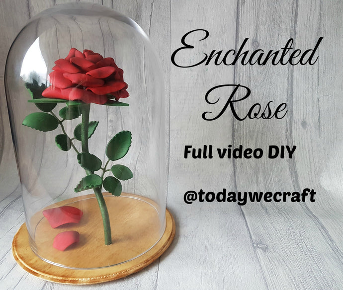 How to Make an Enchanted Rose from Beauty and the Beast - Video
