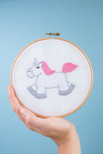 Unicorn Embroidery Hoop Kit
