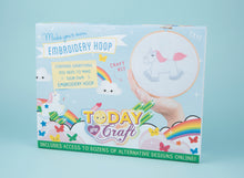 Unicorn Embroidery Hoop Kit